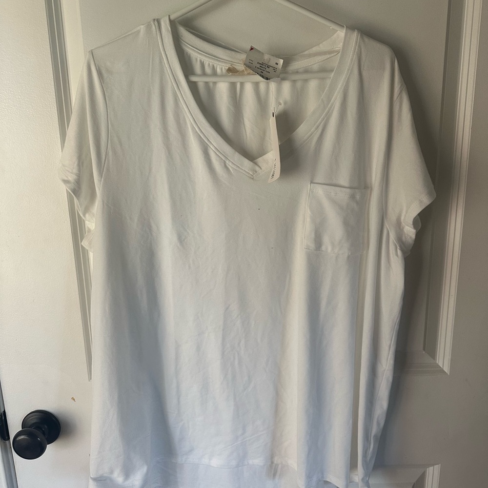 B My Story 3x White Relaxed Short Sleeve T-Shirt new with tags